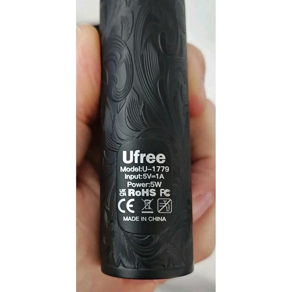 Open box New Black Ufree Beard Trimmer‎ Men Cordless Electric Razor U-1779